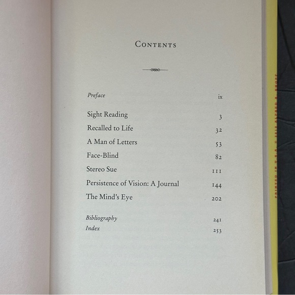 The Mind's Eye by Oliver Sacks | Science, Neurology | Hardcover Book - Picture 7 of 10